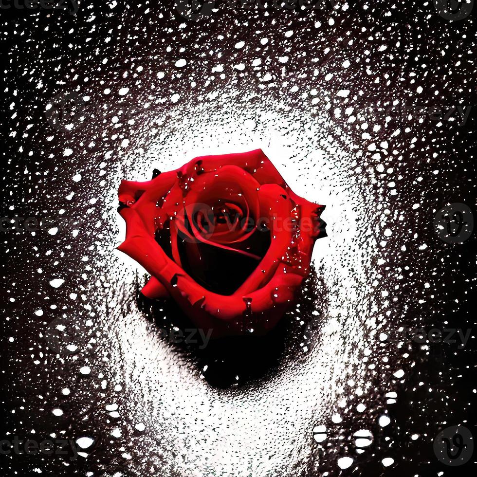 mooi macro schot van roos voor Valentijn geschenk foto