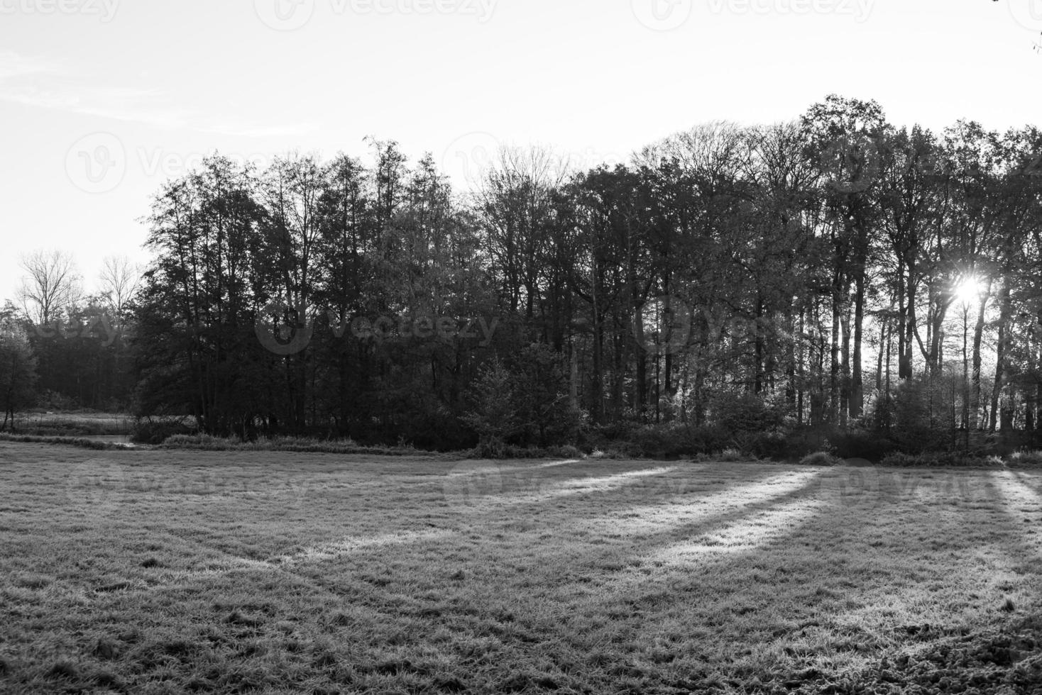 herfst tijd Bij een Duitse kasteel foto