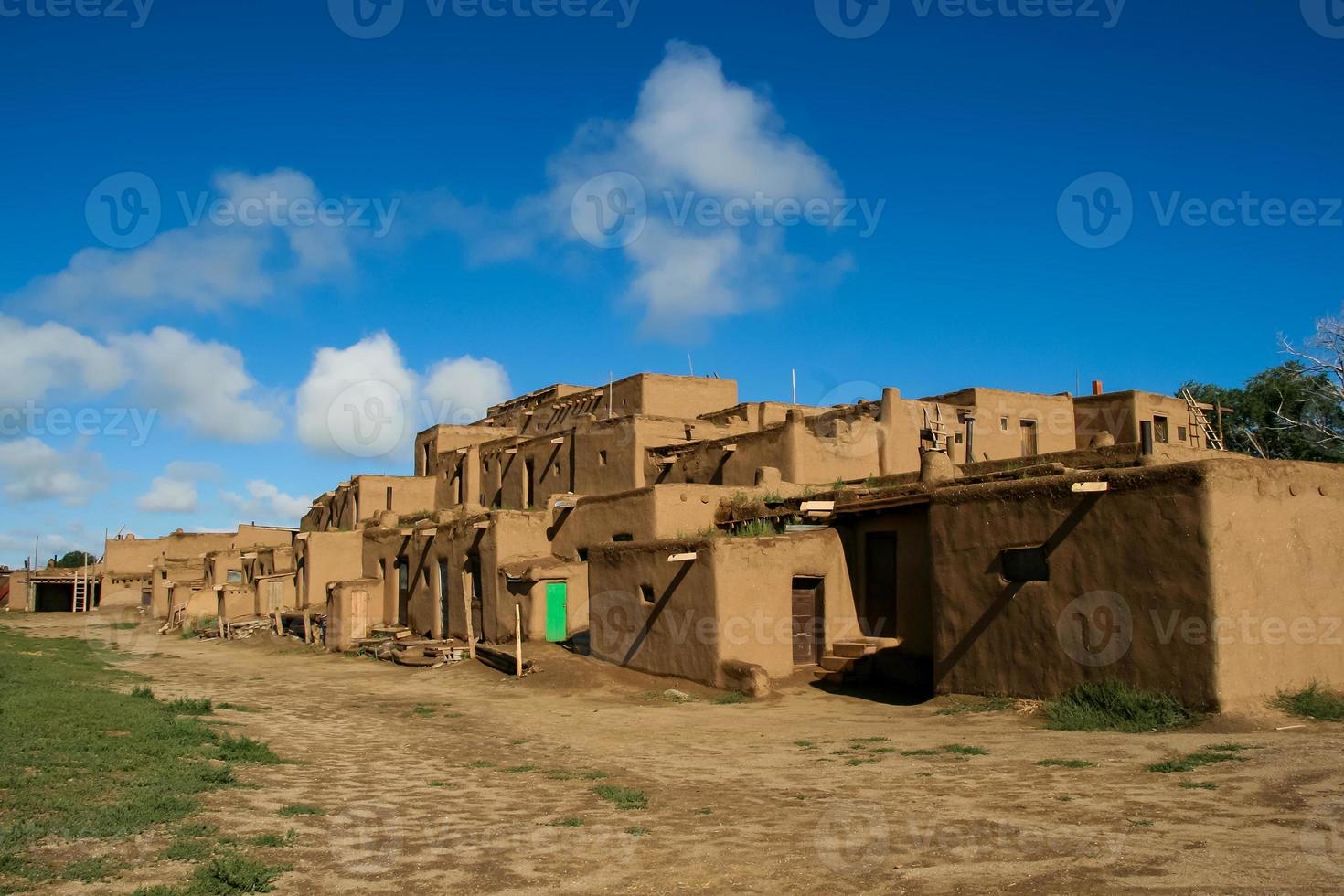 taos pueblo in nieuw Mexico, Verenigde Staten van Amerika foto