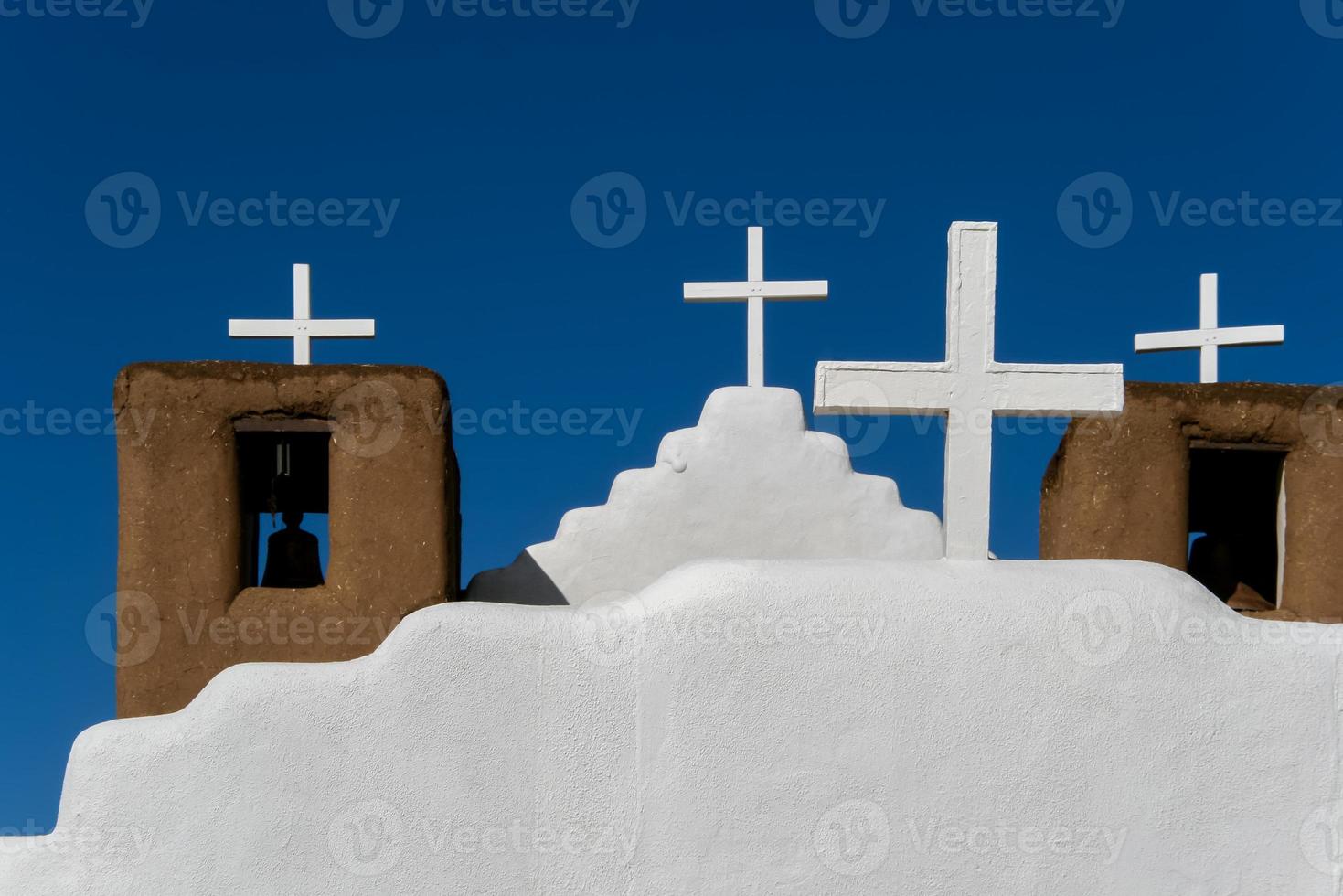 San Geronimo kapel in Taos Pueblo, Verenigde Staten foto