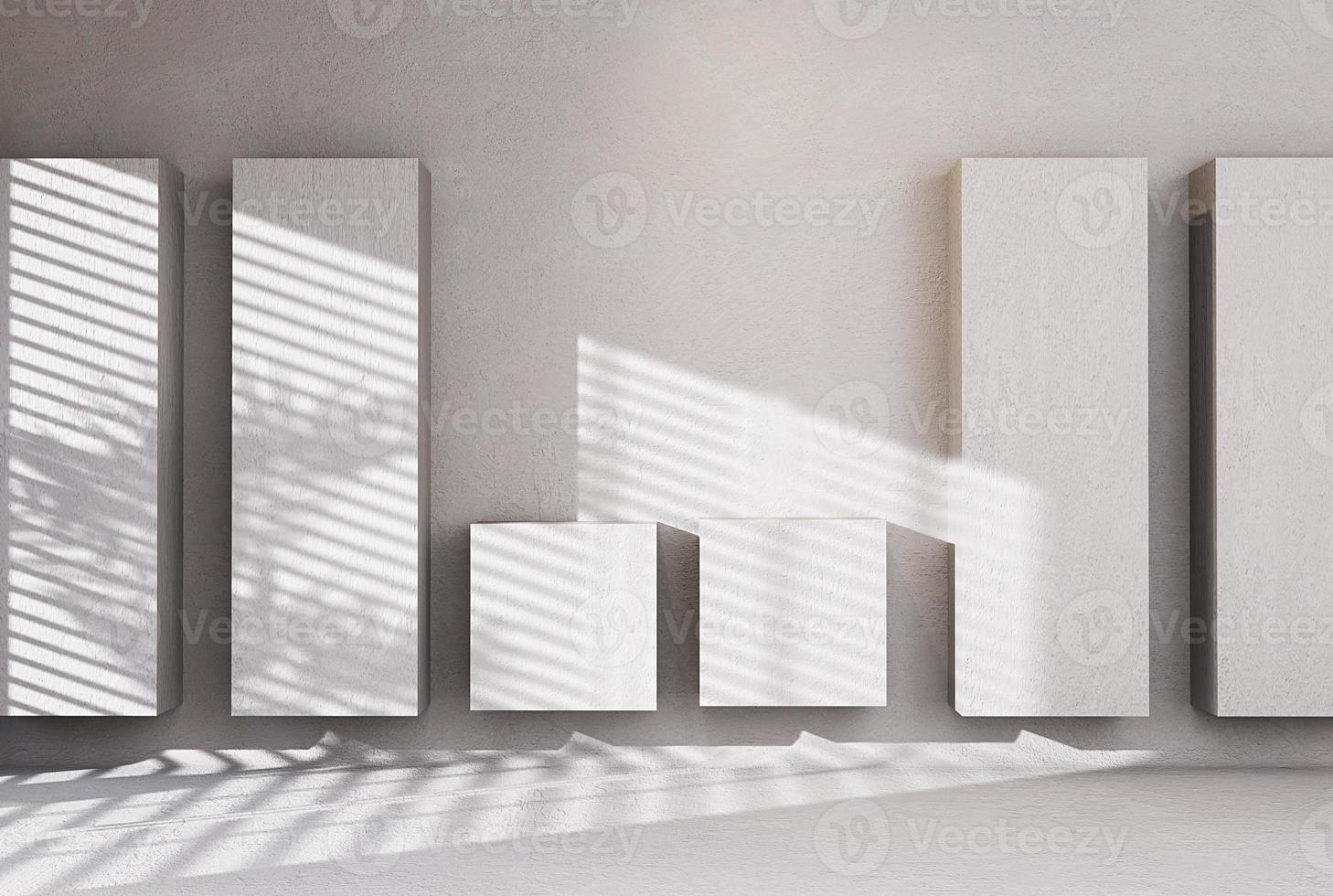 abstract beton muur panelen achtergrond voor Product presentatio foto