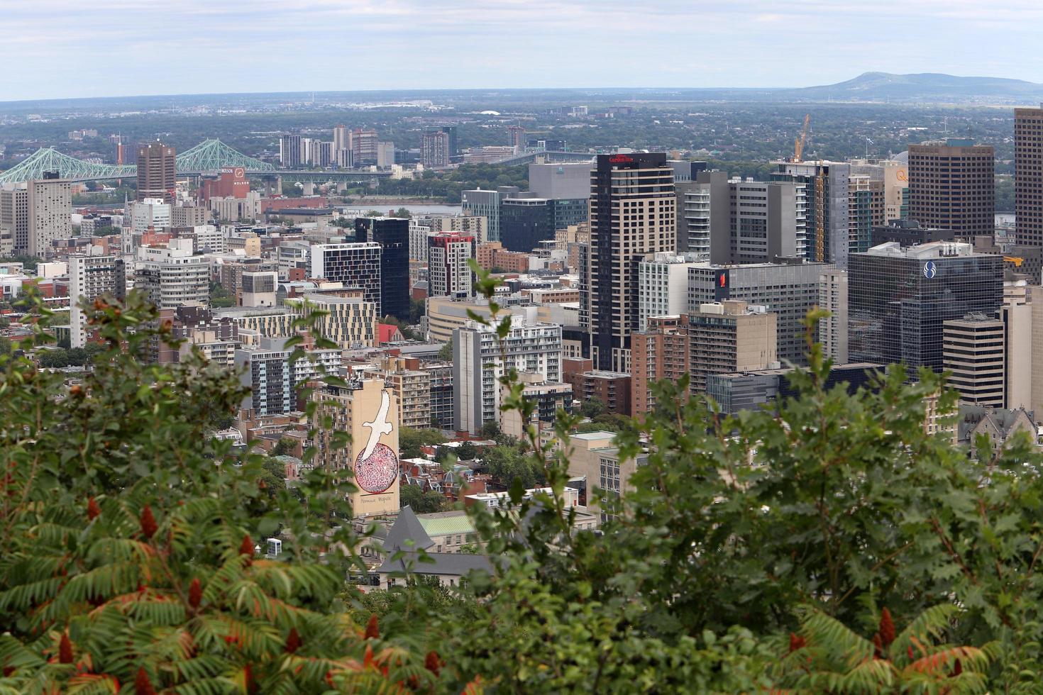 Montreal Canada september 6, 2022. Montreal is de grootste stad in de Canadees provincie van quebec. foto