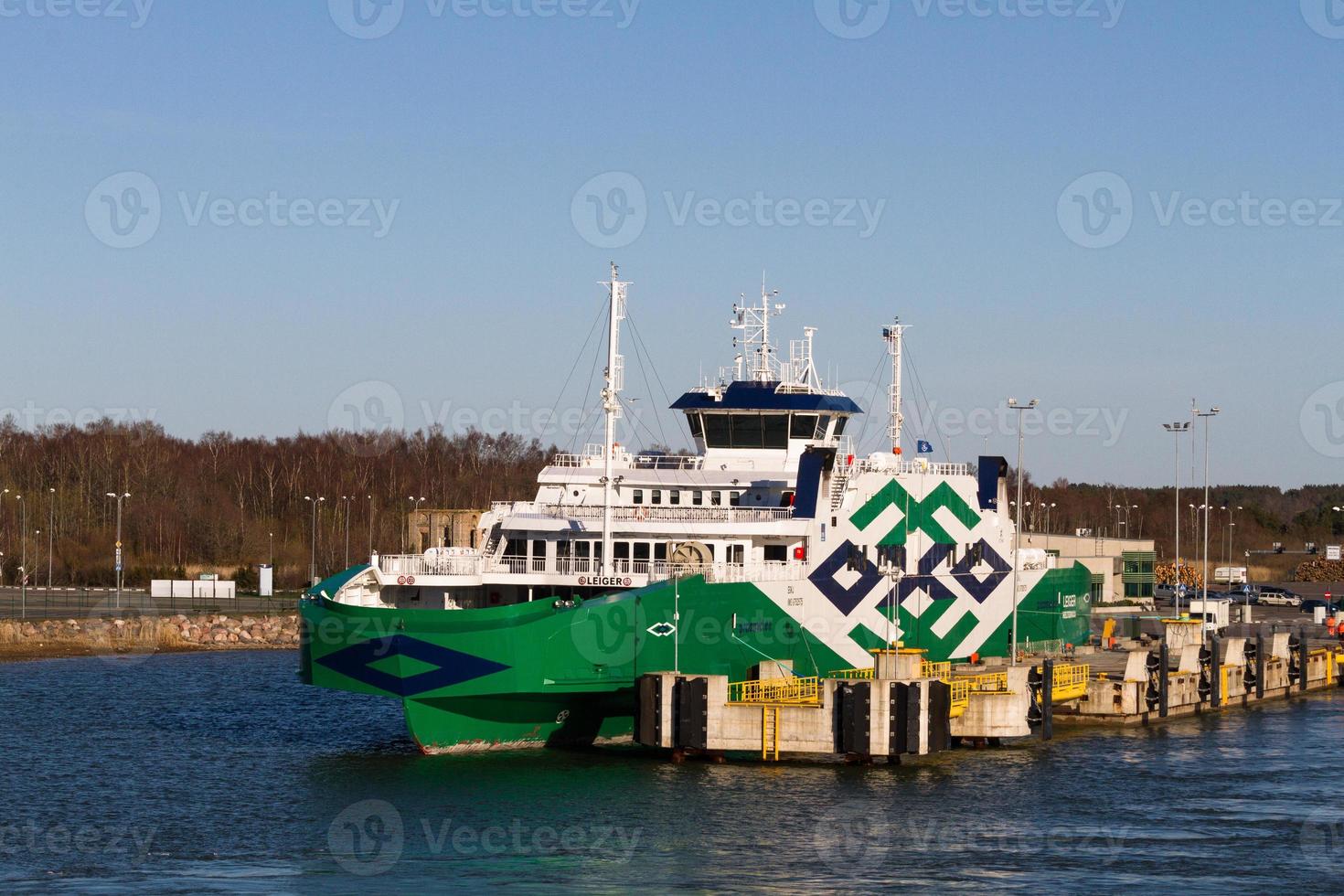 voorjaar landschappen Aan de eiland van hiiumaa foto