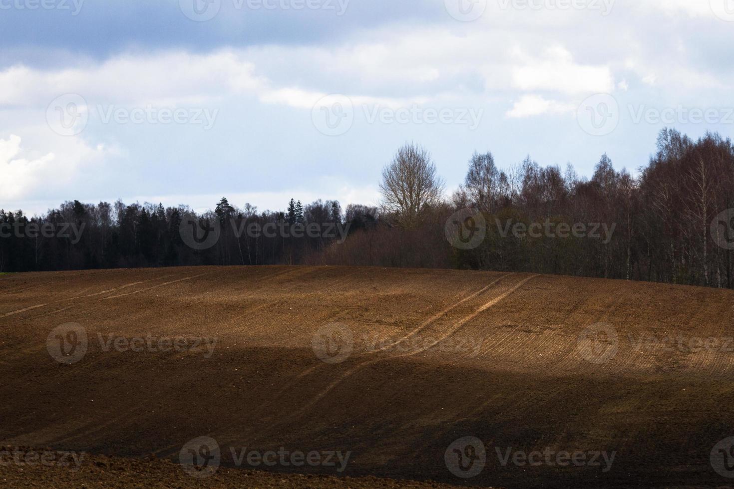 voorjaar landschappen met wolken foto