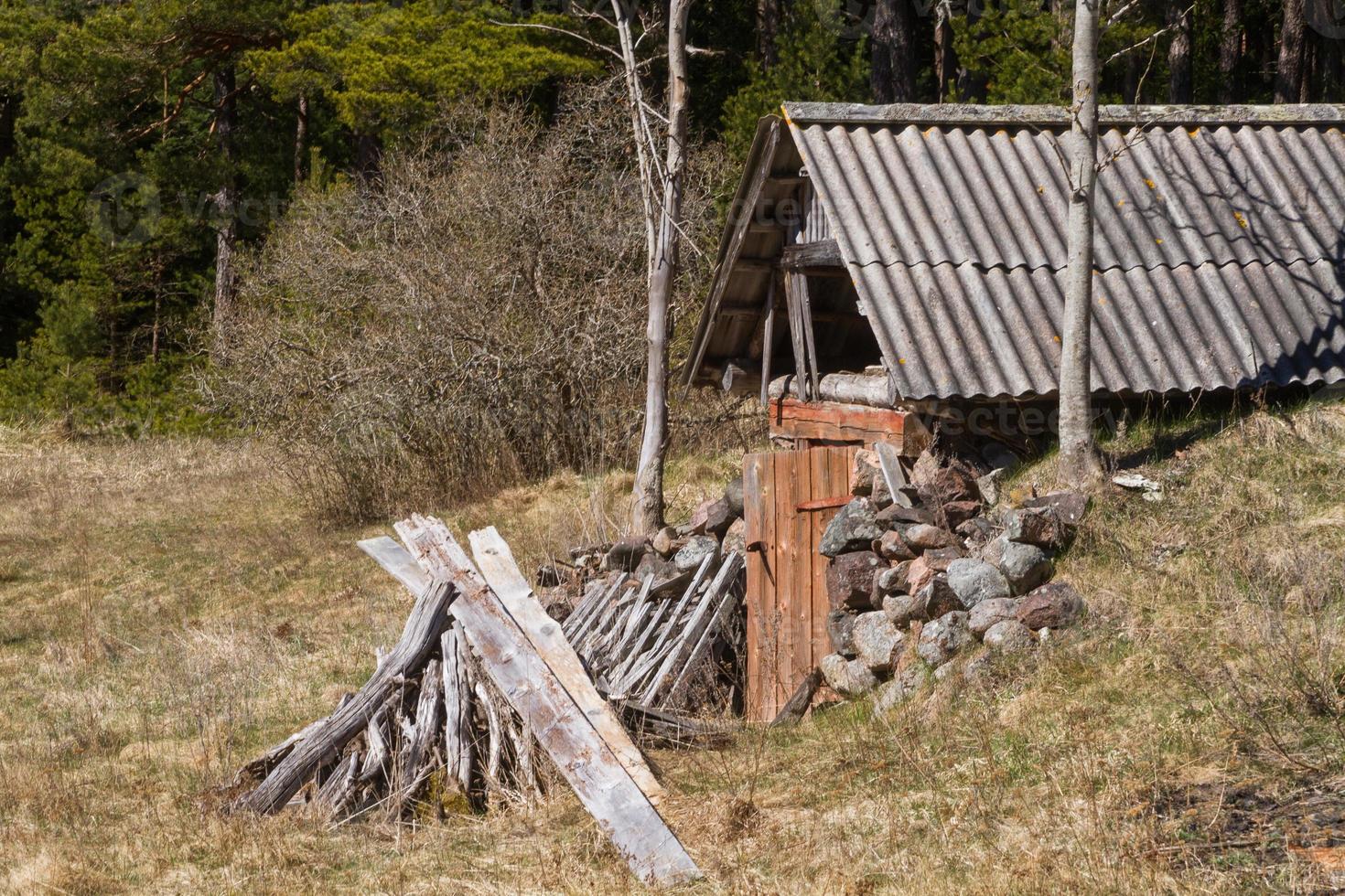 voorjaar keer bekeken van hiiumaa eiland foto