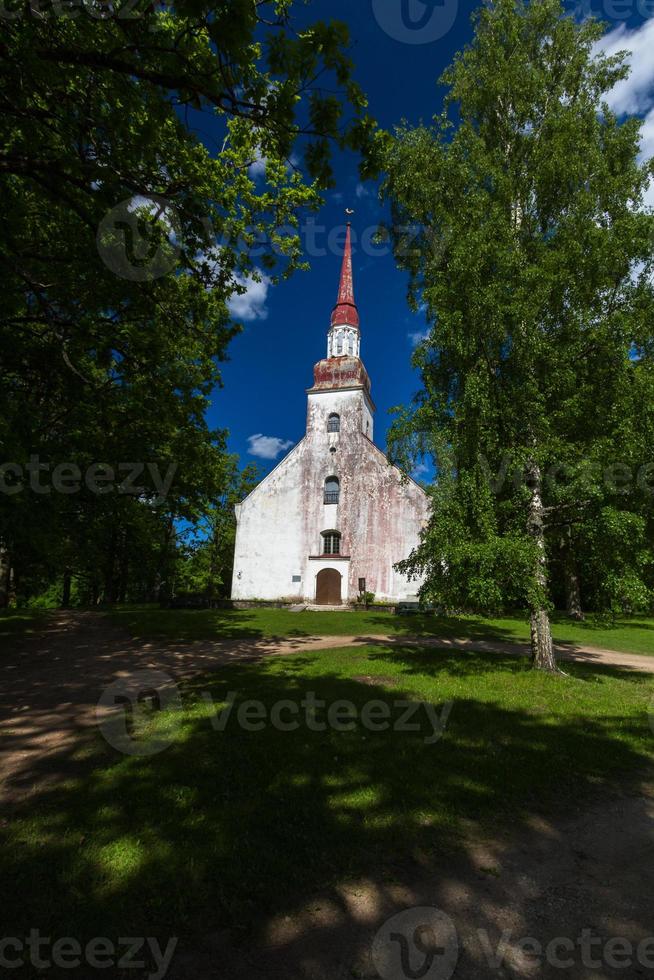 luthers kerk in zomer foto