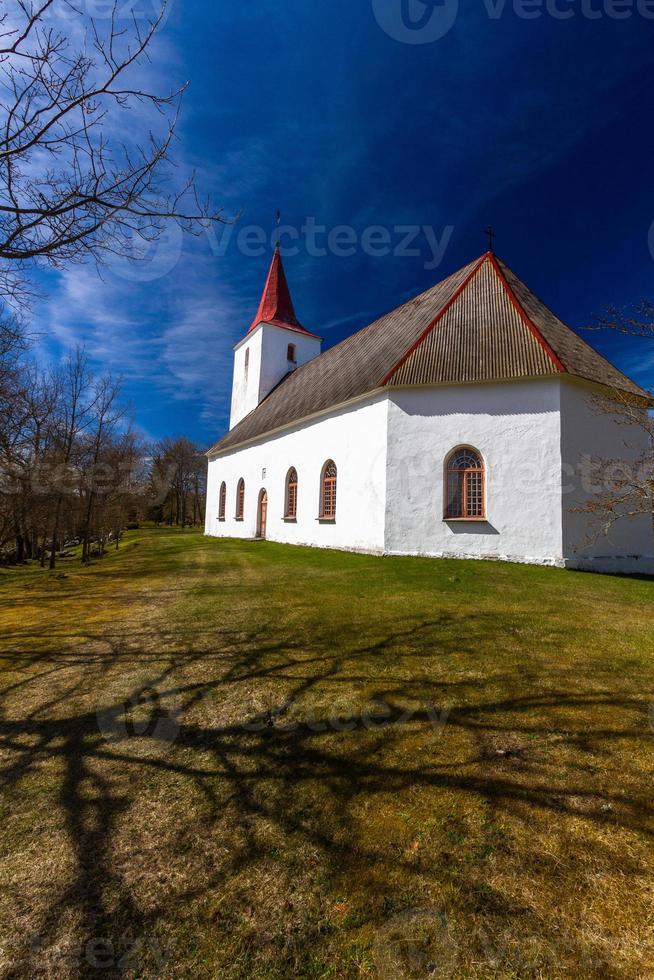 lutherse kerken van hiiumaa eiland foto