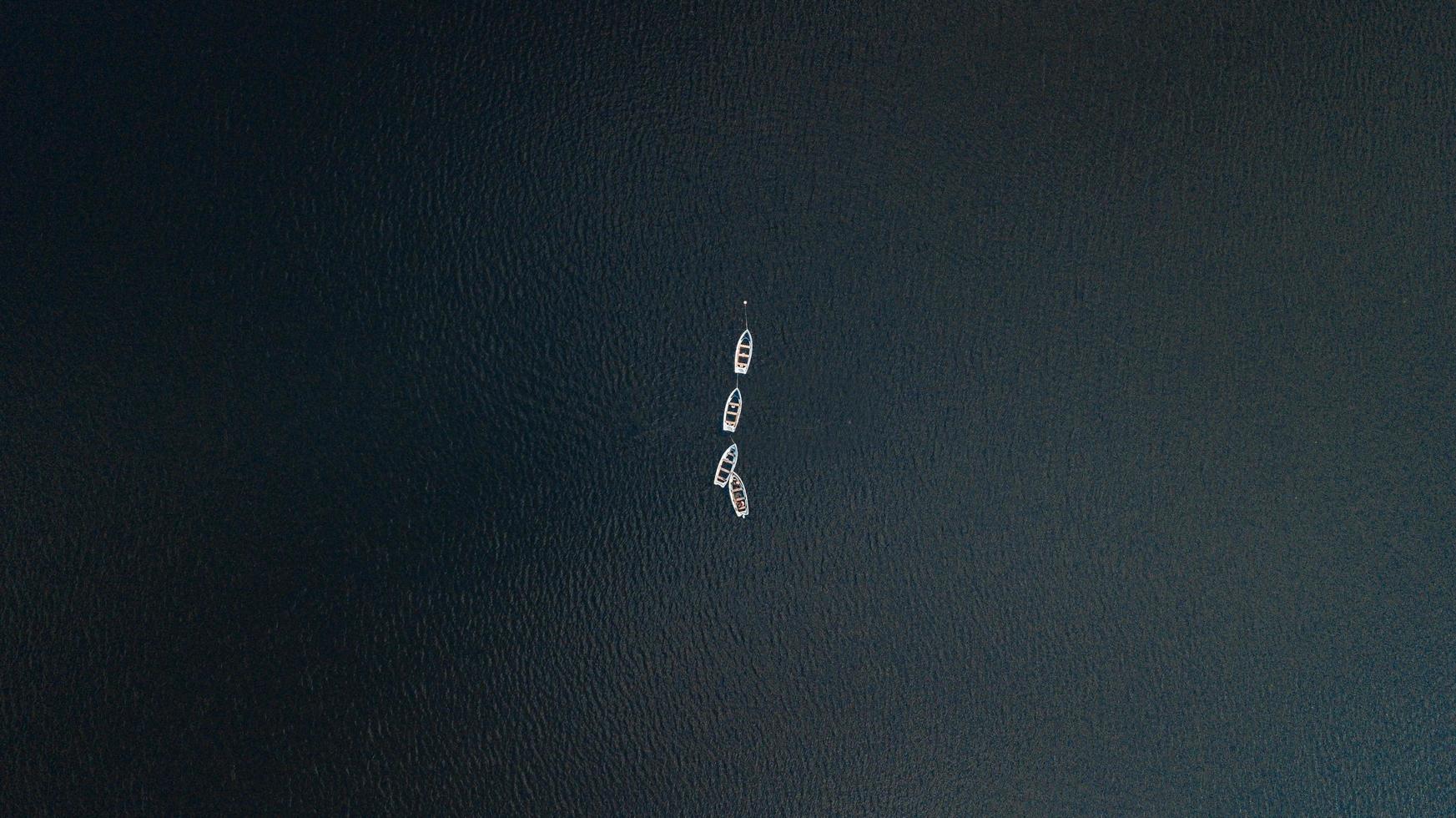 boten op het water foto