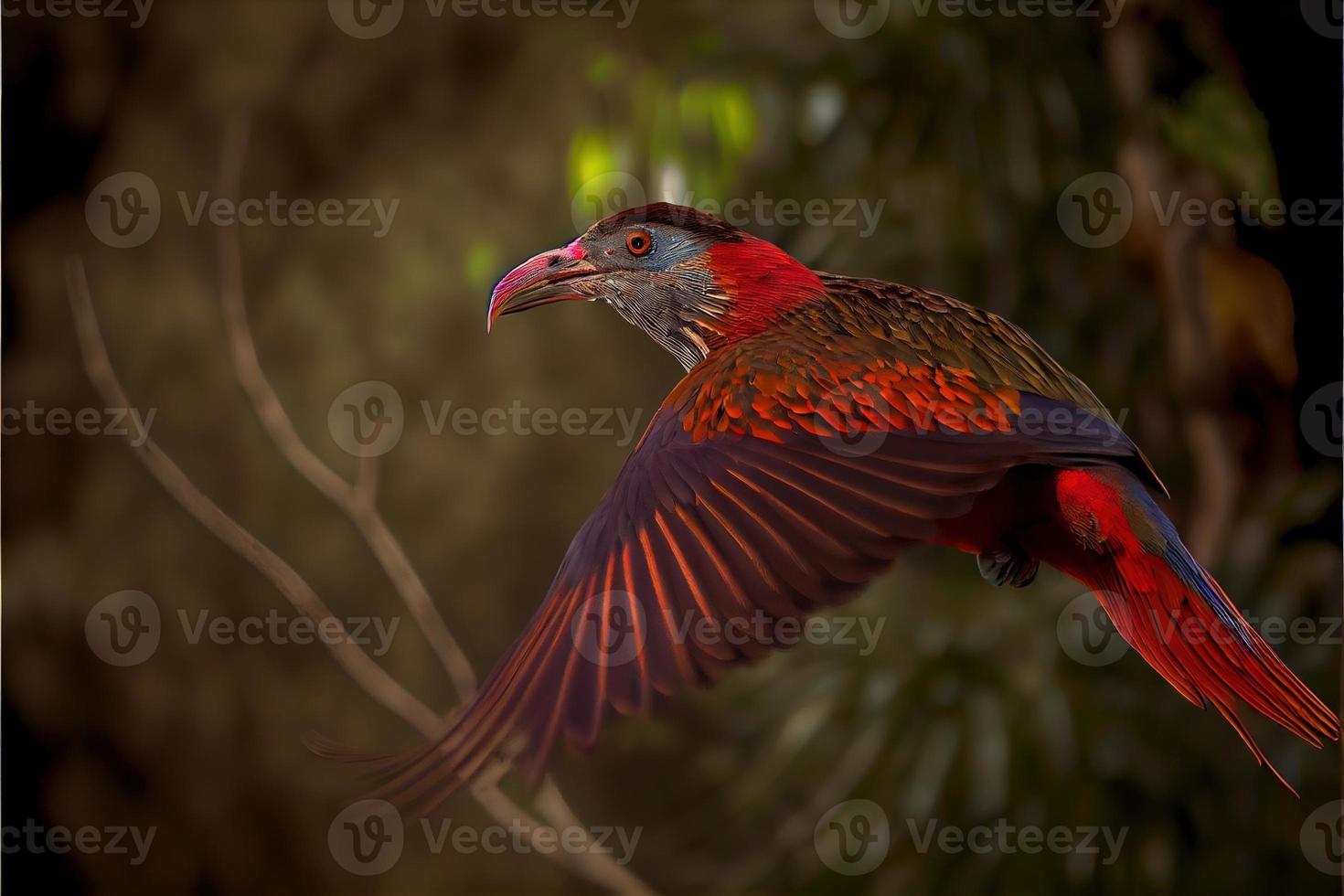 vogel van zuiden Amerika in de natuur leefgebied foto