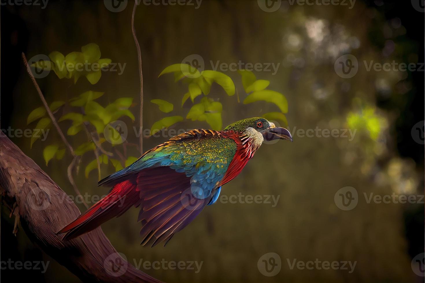 vogel van zuiden Amerika in de natuur leefgebied foto