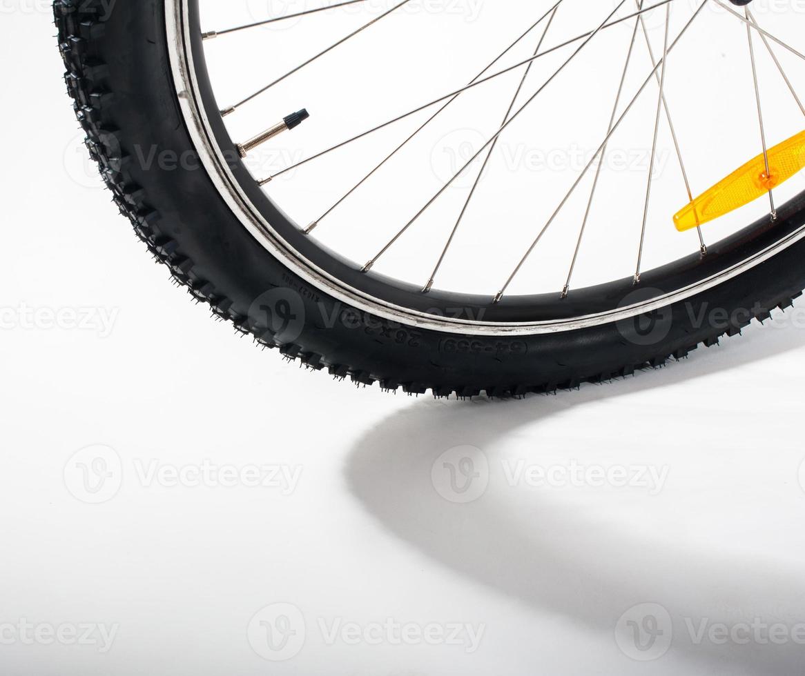 fiets voorwiel foto