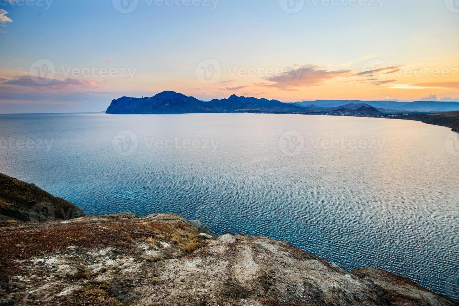 kust van de zwarte zee foto