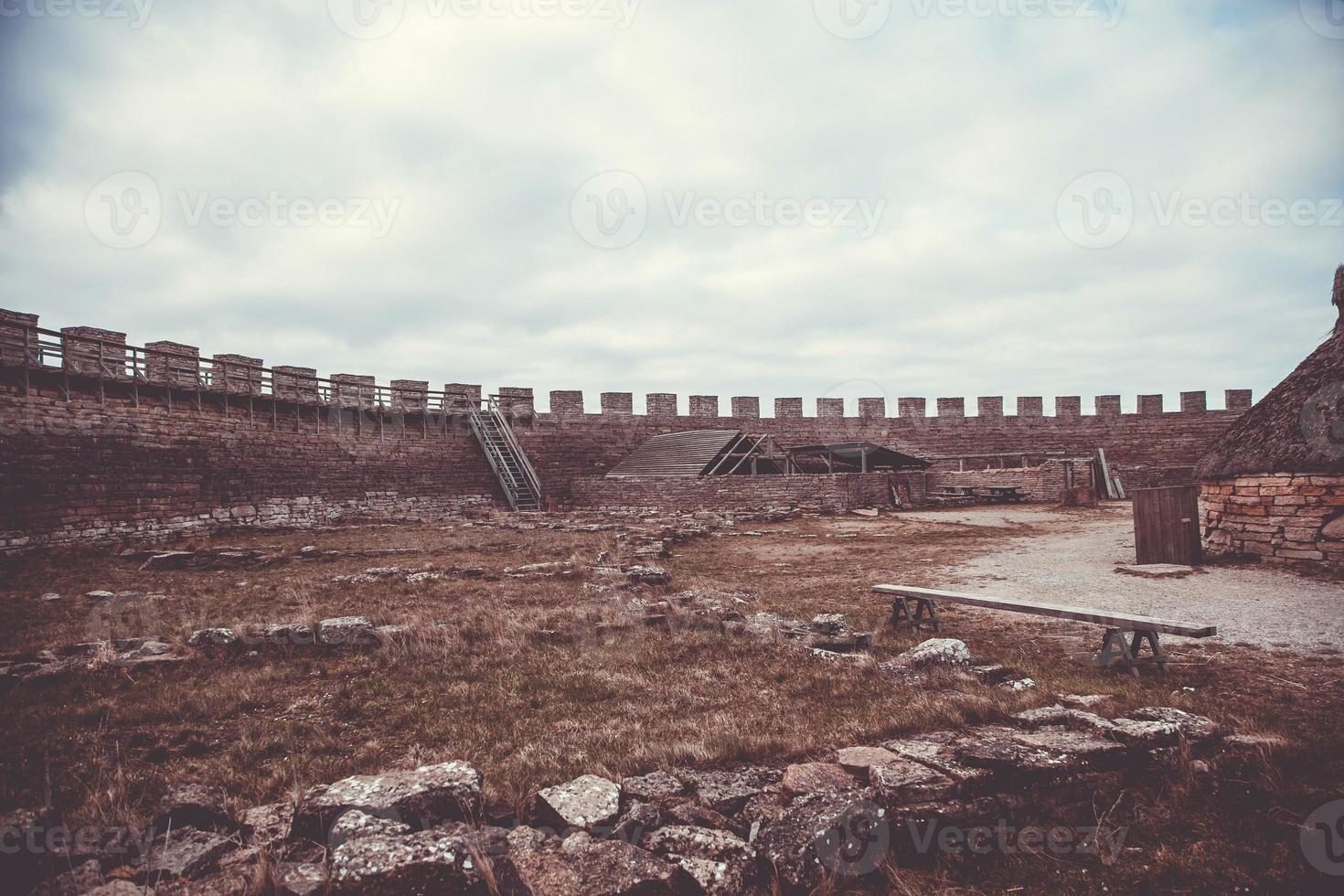 ekeborgs torpen Aan de Zweeds eiland van oland foto