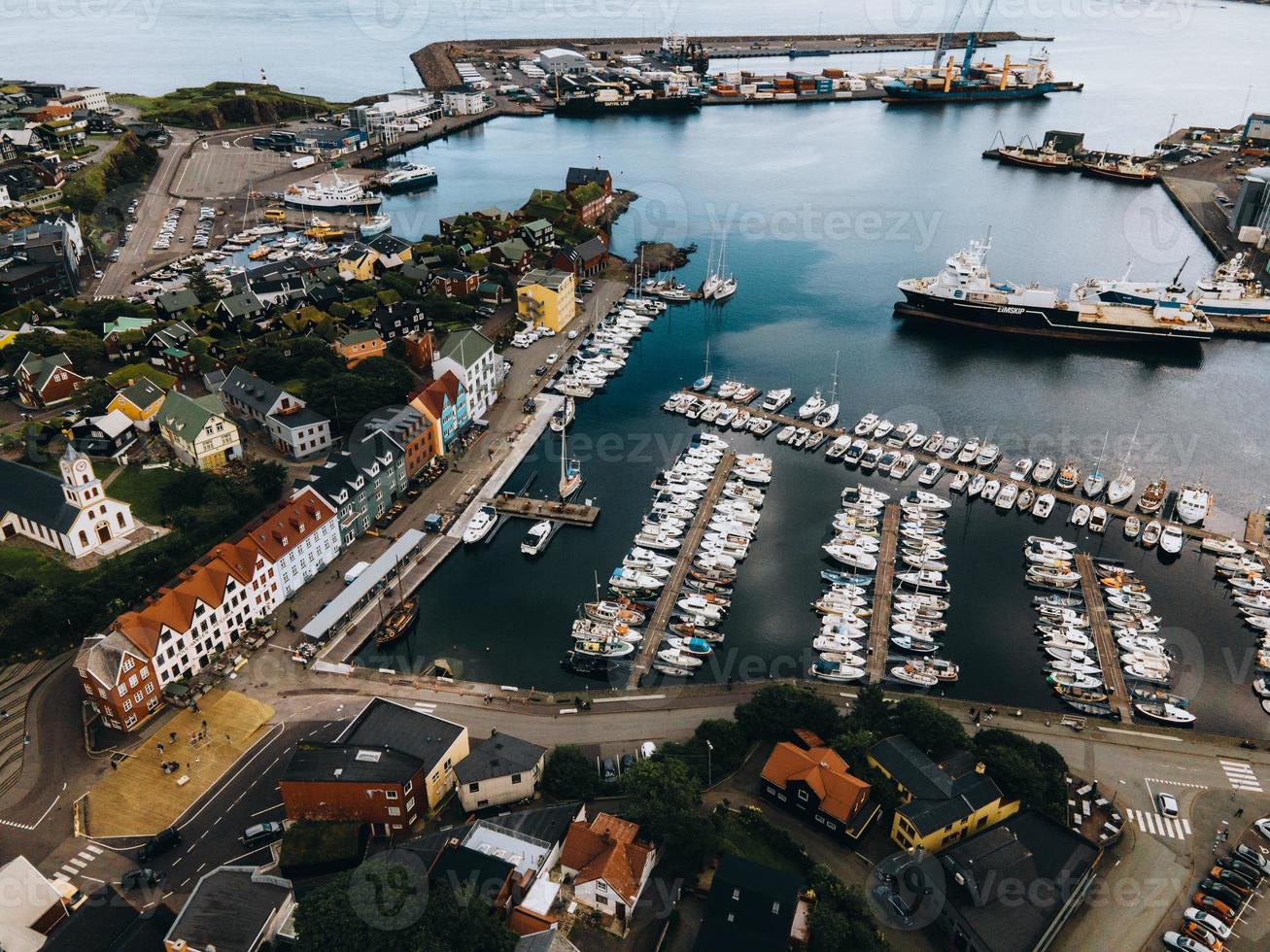 keer bekeken van in de omgeving van torshavn, de Faeröer eilanden foto