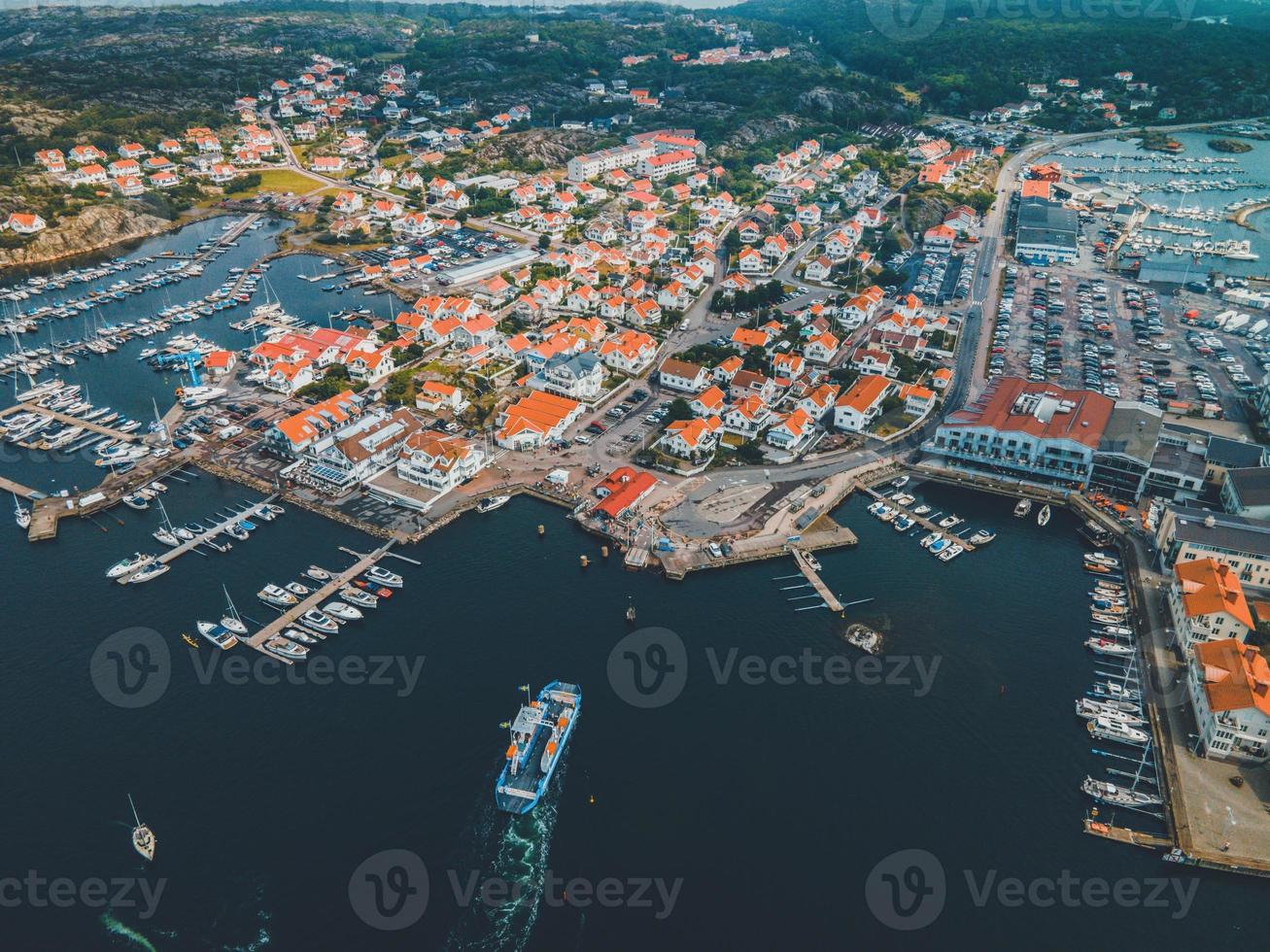 antenne visie van marstrand, Zweden door dar foto