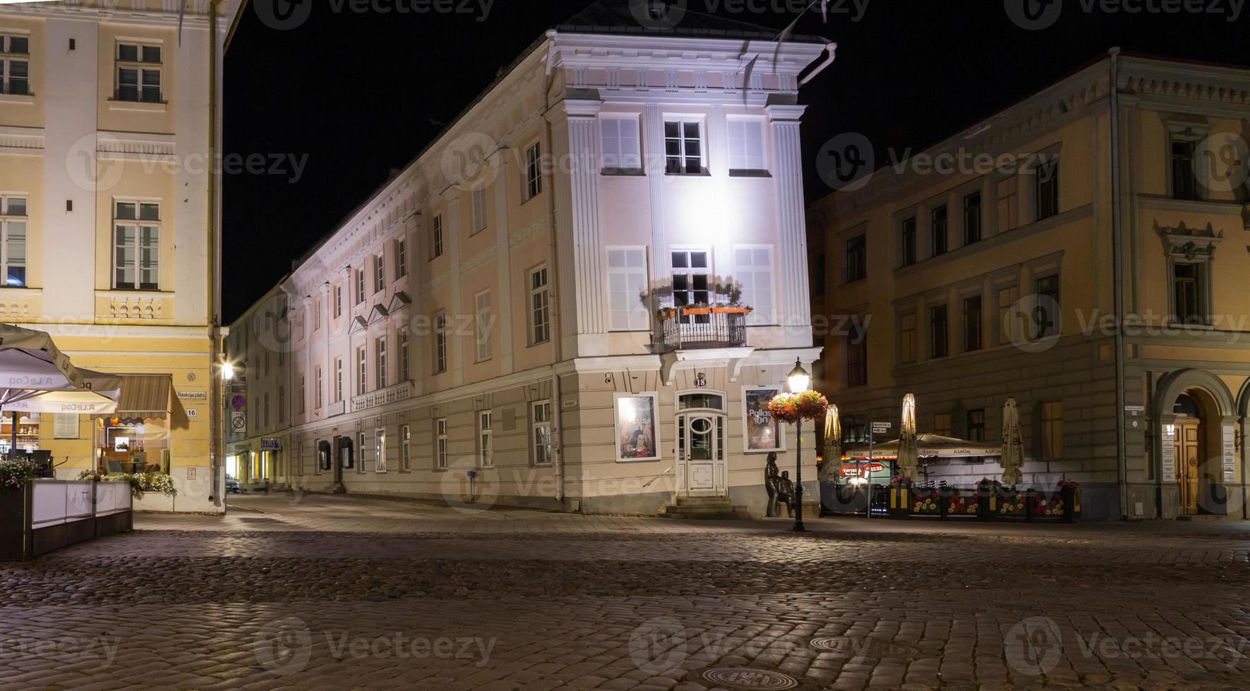 tartu, stadsgezicht Aan een zonnig dag foto