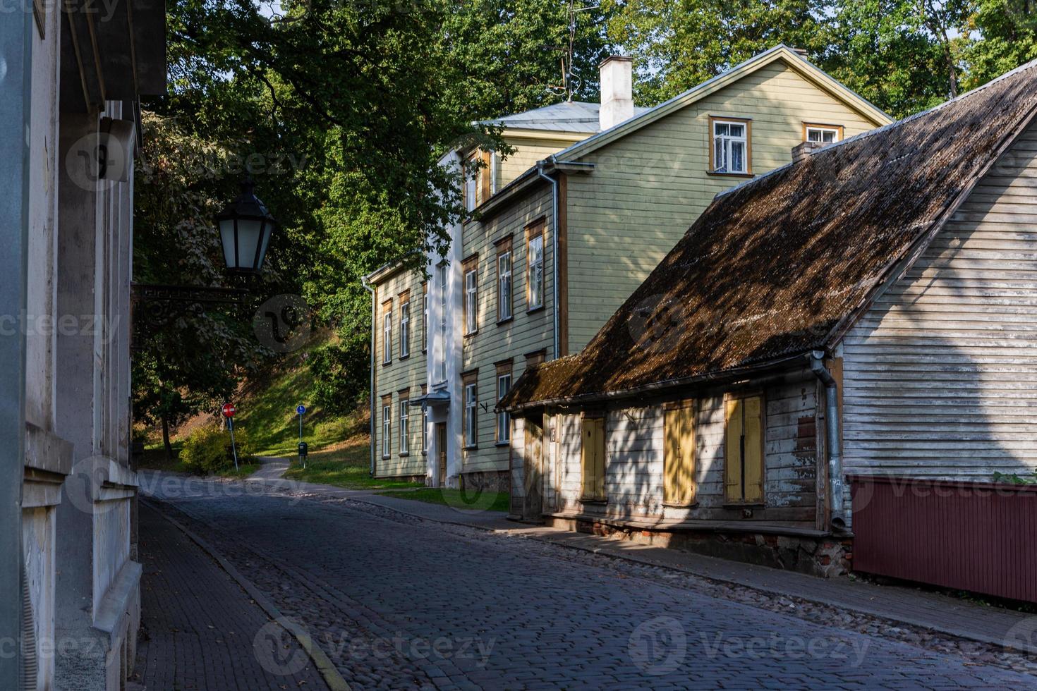 tartu, stadsgezicht Aan een zonnig dag foto