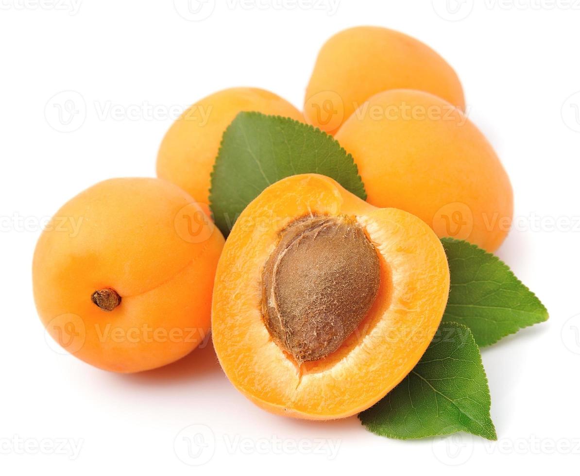 zoet abrikozen fruit foto