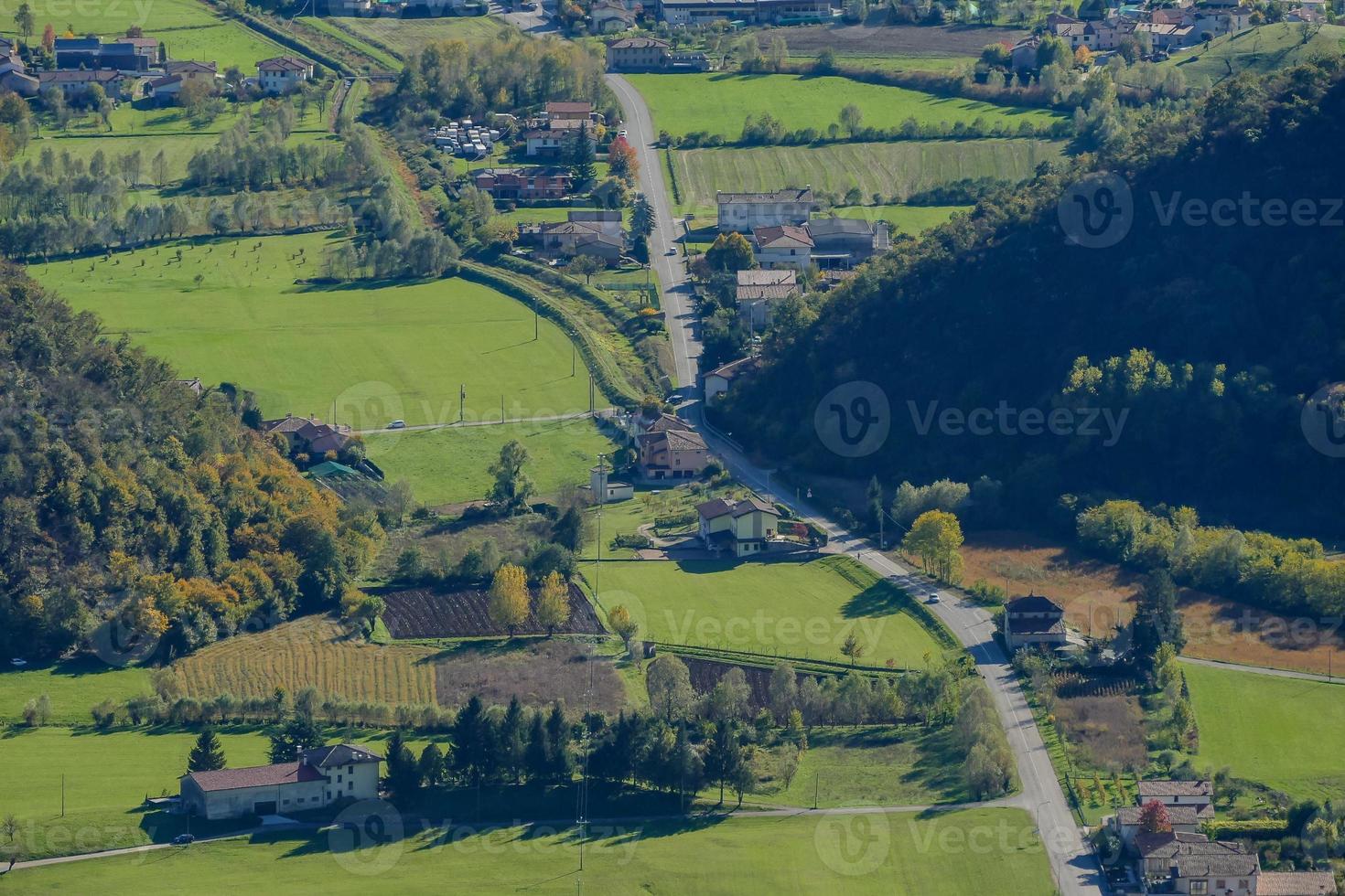 landschap in de abruzzen regio in Italië foto