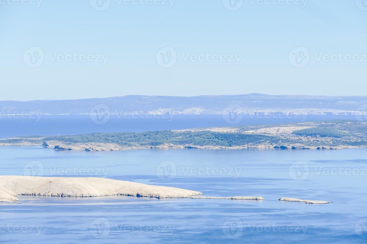 de adriatisch zee in Kroatië foto