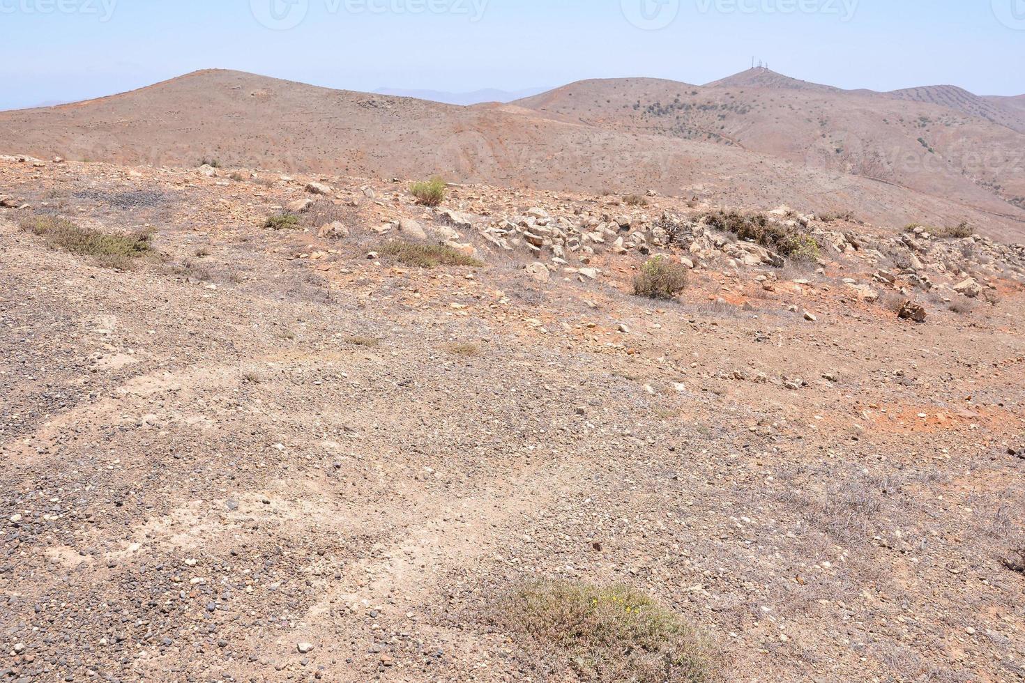 landschap Aan de kanarie eilanden foto