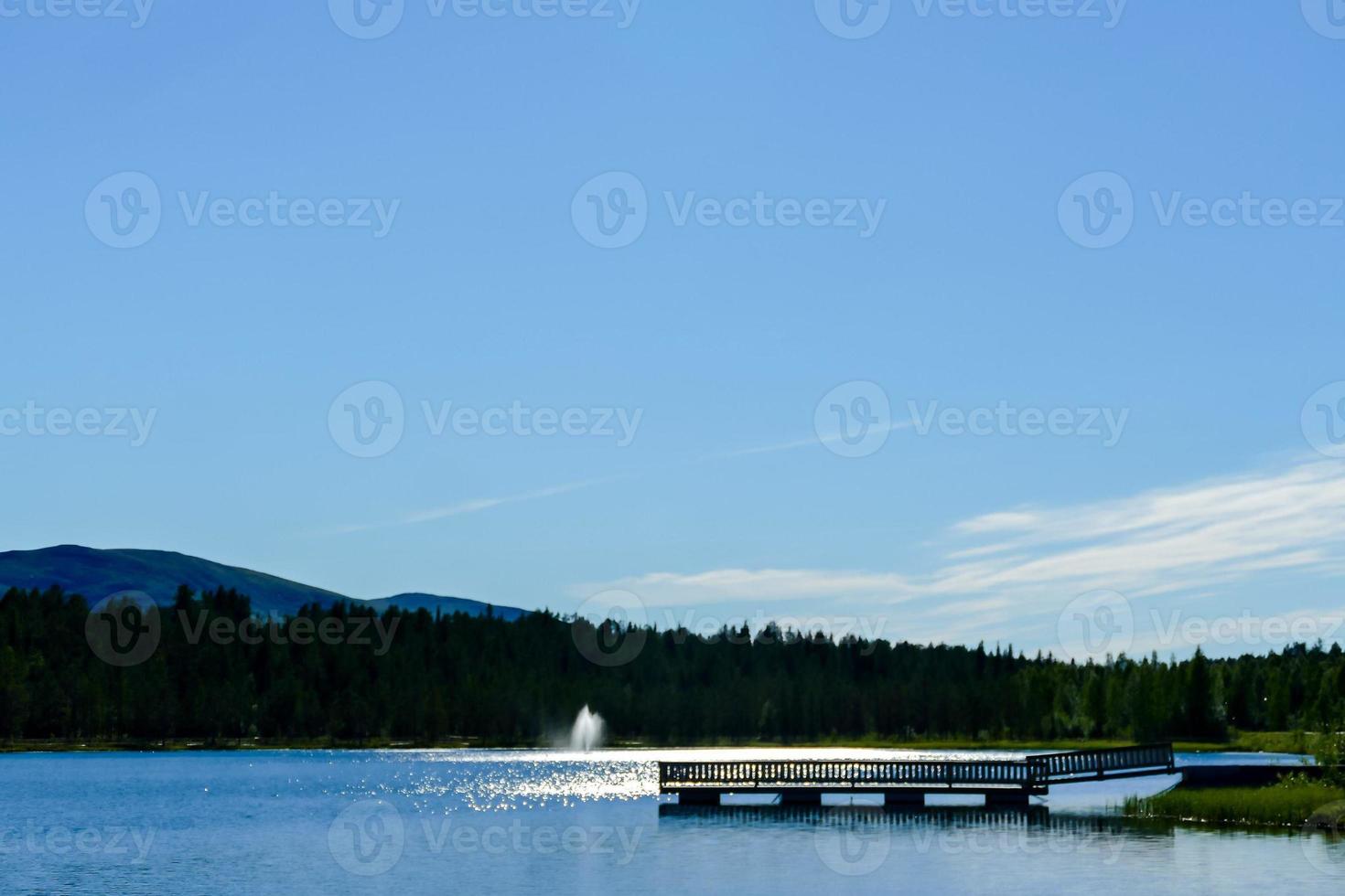 landschap in Zweden, Europa foto