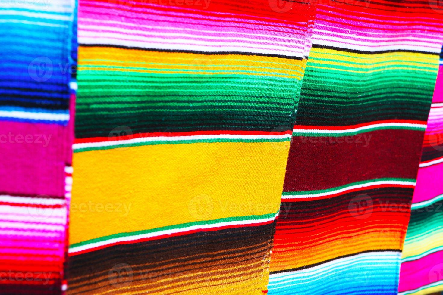 Mexicaans poncho textiel foto