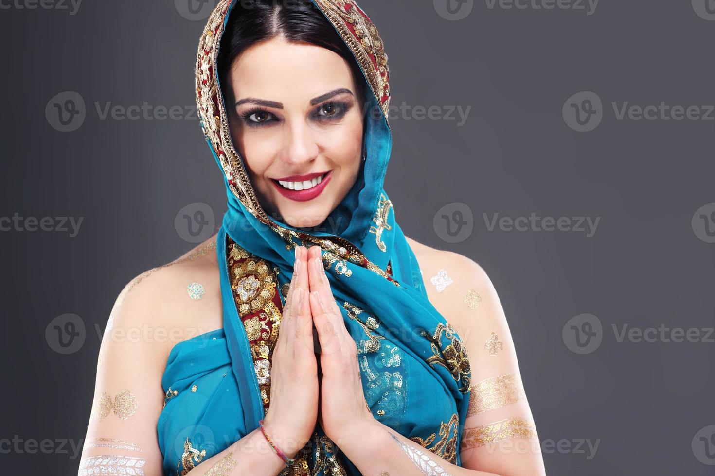 mooi Indisch vrouw foto