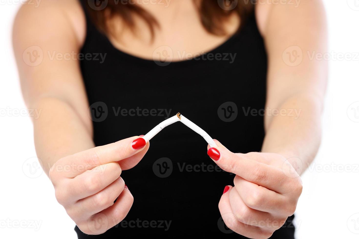 roken is slecht foto