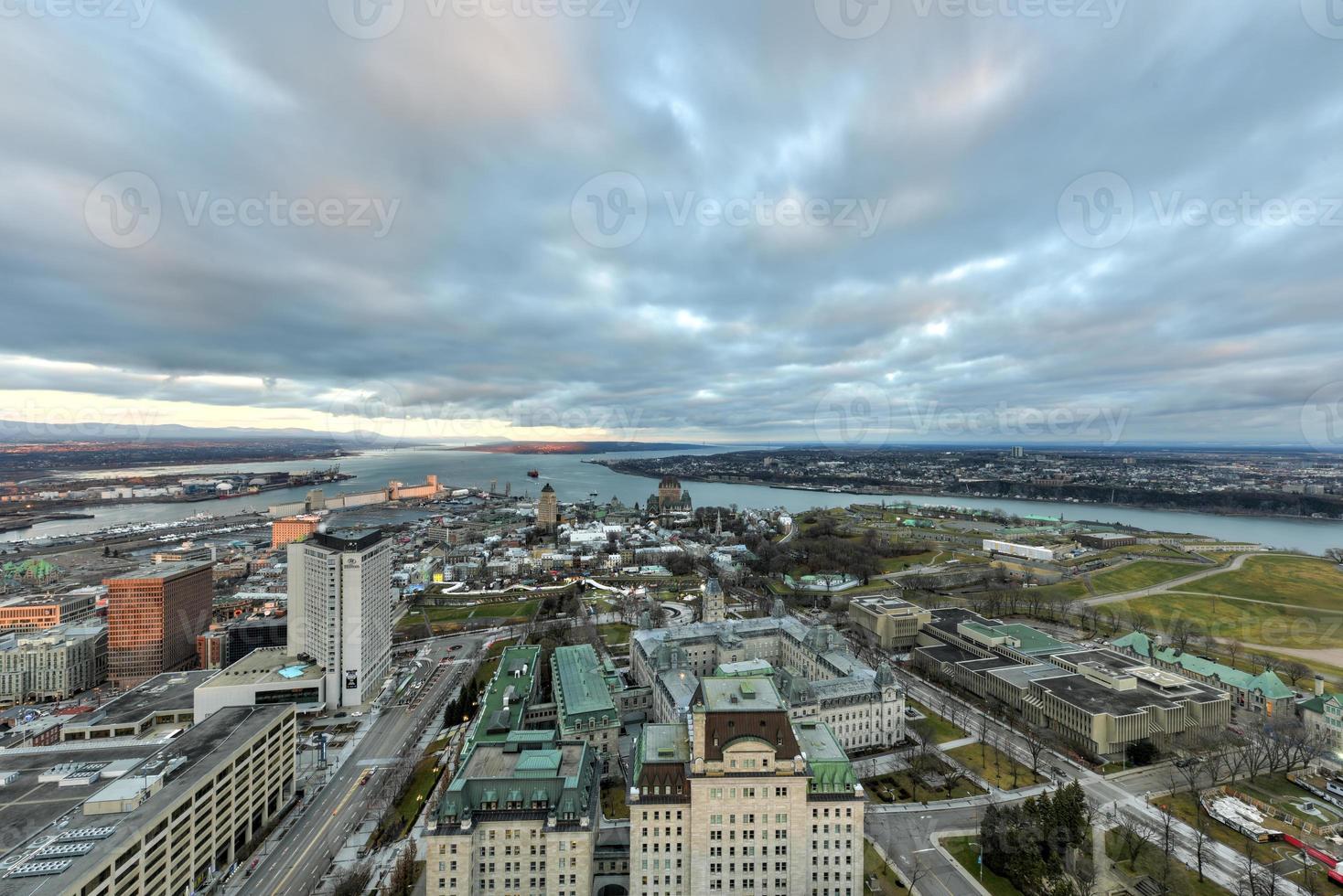 Quebec stad horizon foto