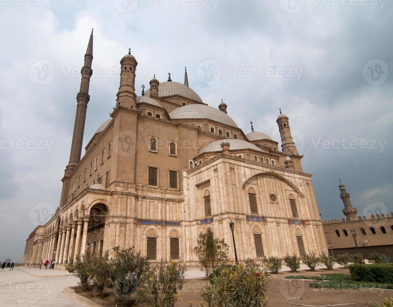mohamed ali moskee, salade citadel - Cairo, Egypte foto