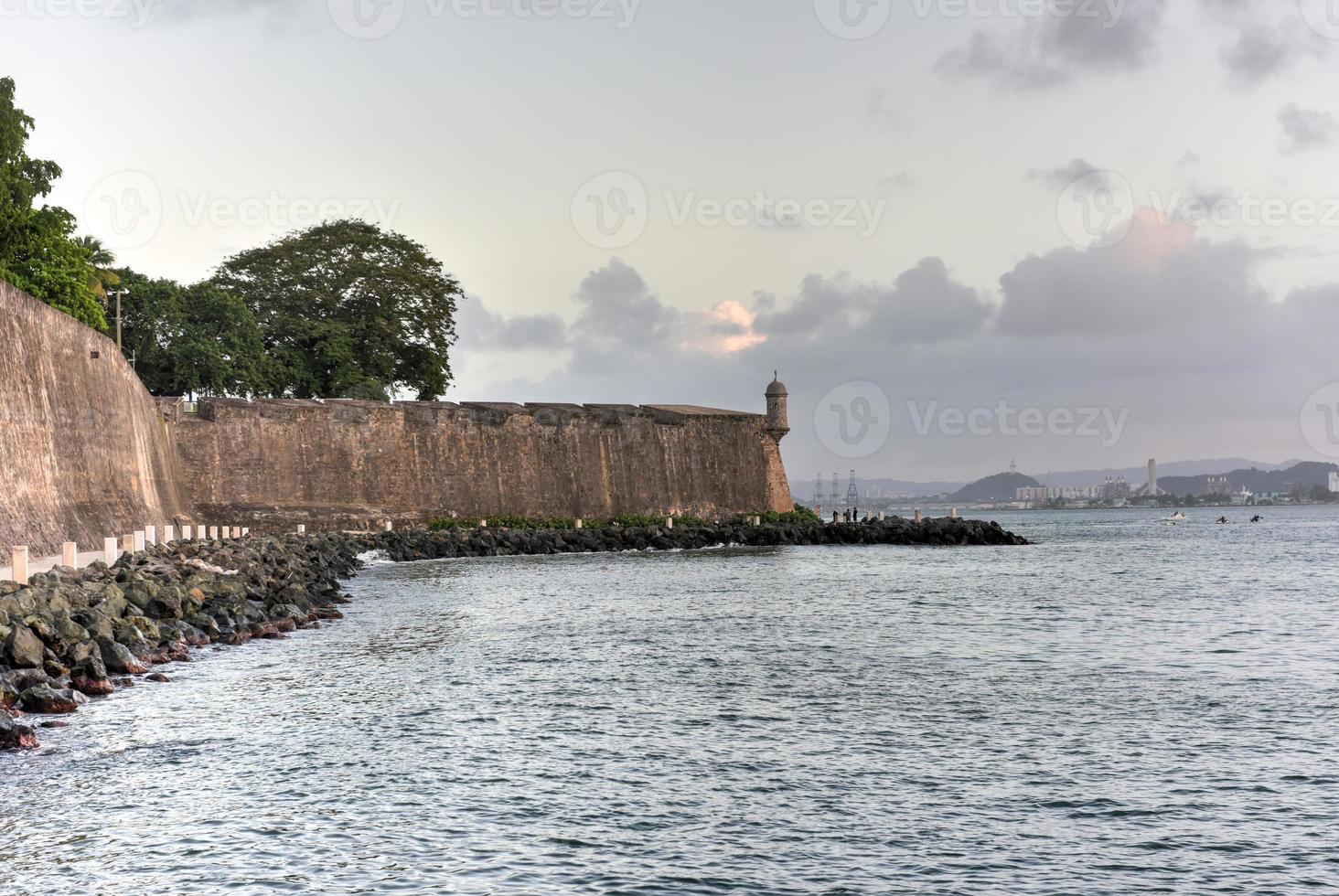 castillo san felipe del Morro ook bekend net zo fort san felipe del Morro of Morro kasteel. het is een 16e eeuw citadel gelegen in san juan, puerto rico. foto