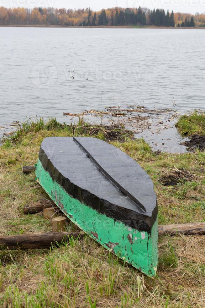 houten vissersboten foto