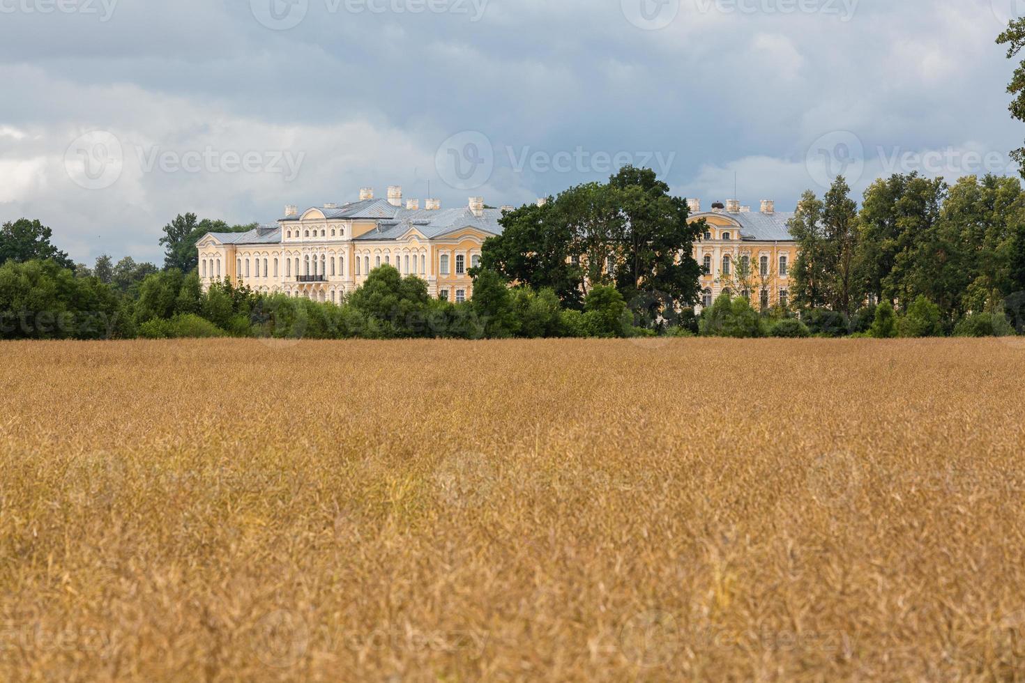 landelijk zomer landschappen in Baltisch staten foto