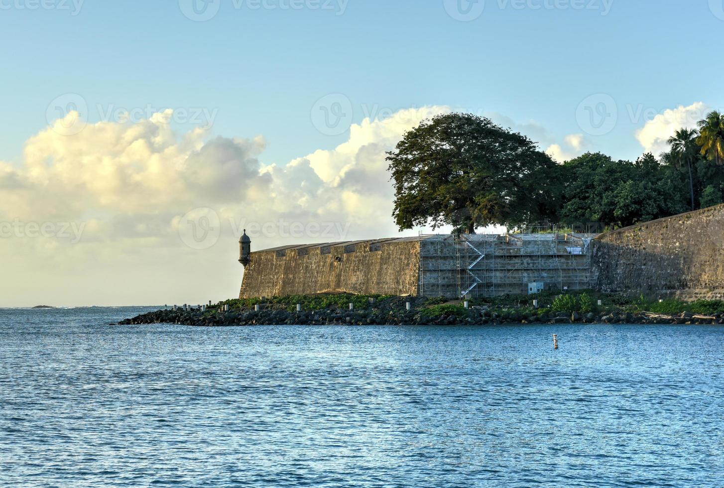 castillo san felipe del Morro ook bekend net zo fort san felipe del Morro of Morro kasteel. het is een 16e eeuw citadel gelegen in san Juan puerto rico. foto