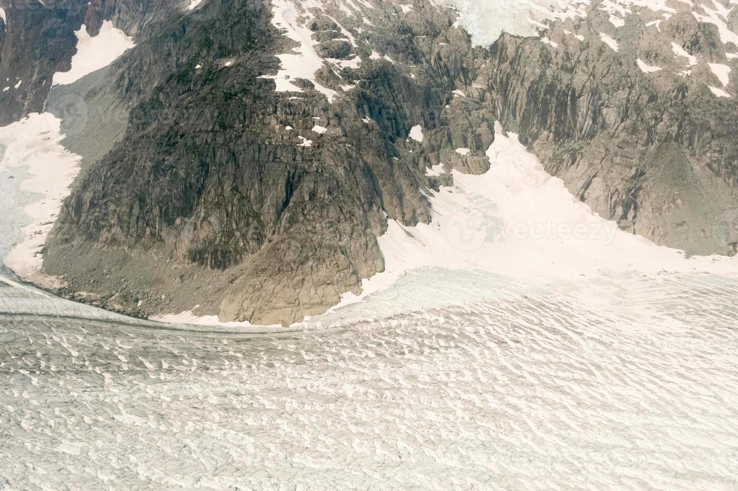 Hubbard gletsjer gelegen in oostelijk Alaska en een deel van yukon, Canada, en genaamd na tuinman hubbard. foto