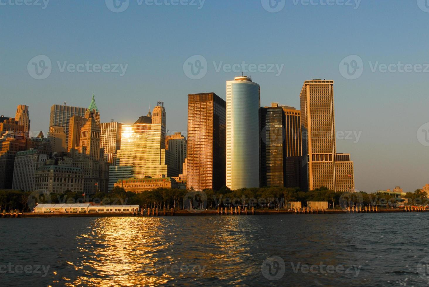 kantoor torens in downtown Manhattan, nieuw york stad foto