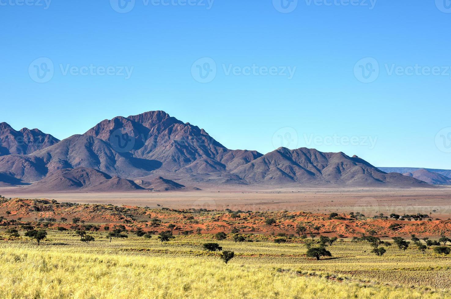 woestijn landschap - namibrand, Namibië foto