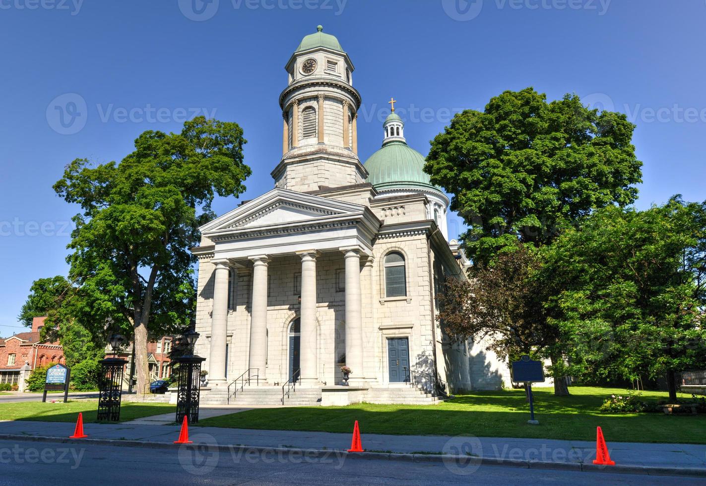 st. George's kathedraal, Kingston, ontario, Canada foto