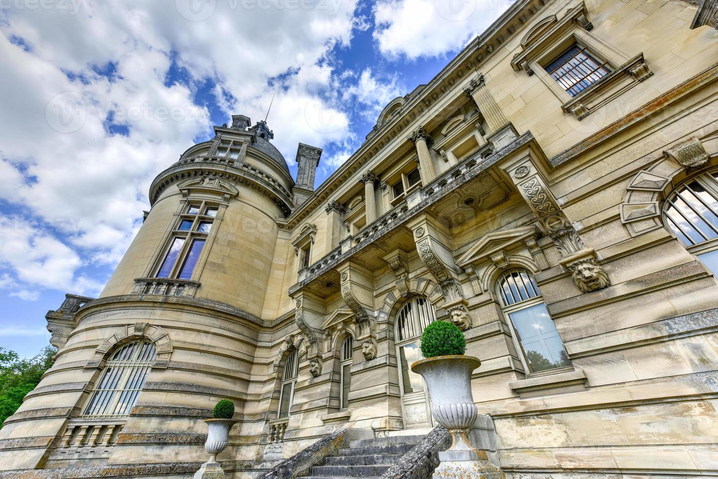 kasteel de chantilly, historisch kasteel gelegen in de stad- van chantilly, Frankrijk. foto