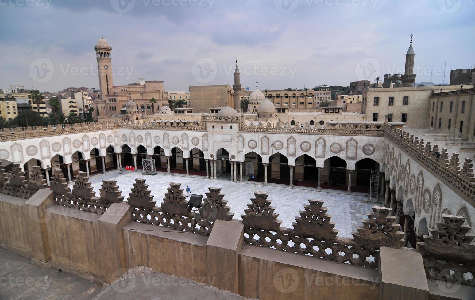 mohamed ali moskee, salade citadel - Cairo, Egypte foto