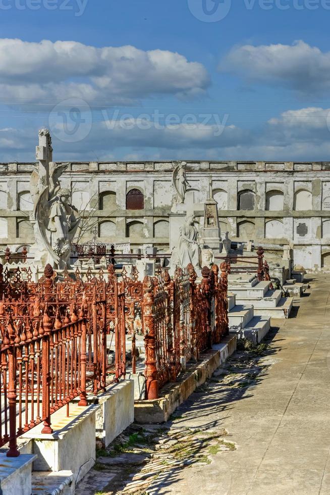 reina begraafplaats in cienfuegos, Cuba. deze begraafplaats bevat de graven van Spaans soldaten ging dood gedurende de 19e eeuw vrijheid strijd in Cuba. foto