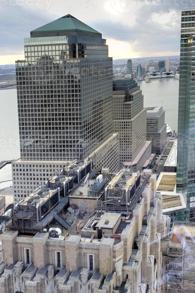 wereld financieel centrum - nieuw york foto