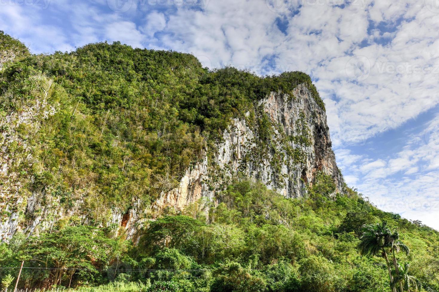 panorama van vinales vallei, noorden van Cuba. foto