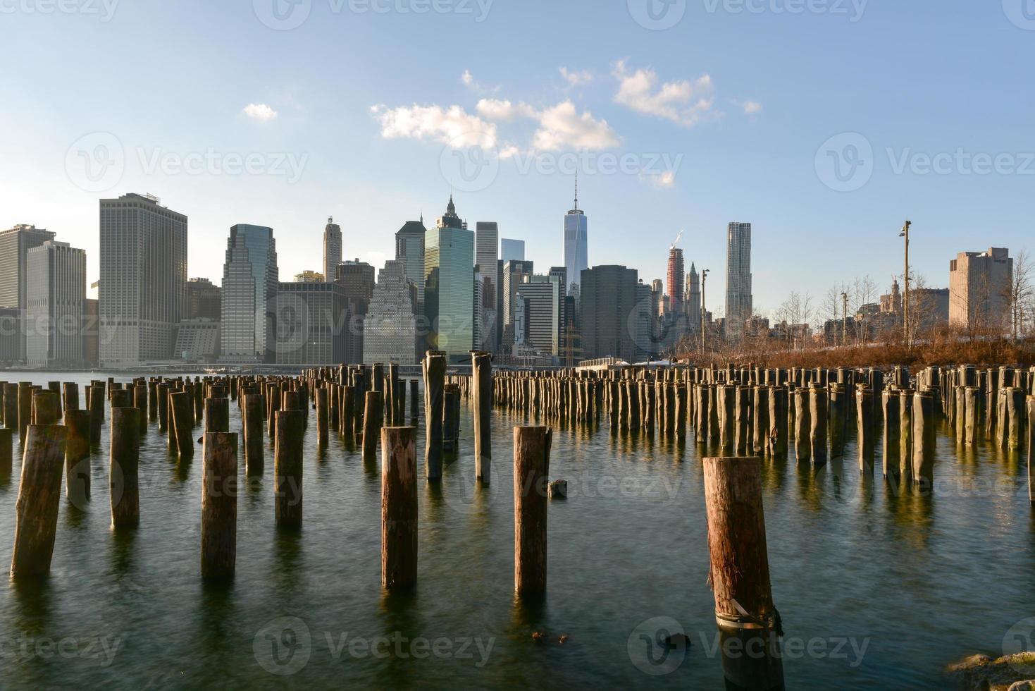 skyline van New York foto