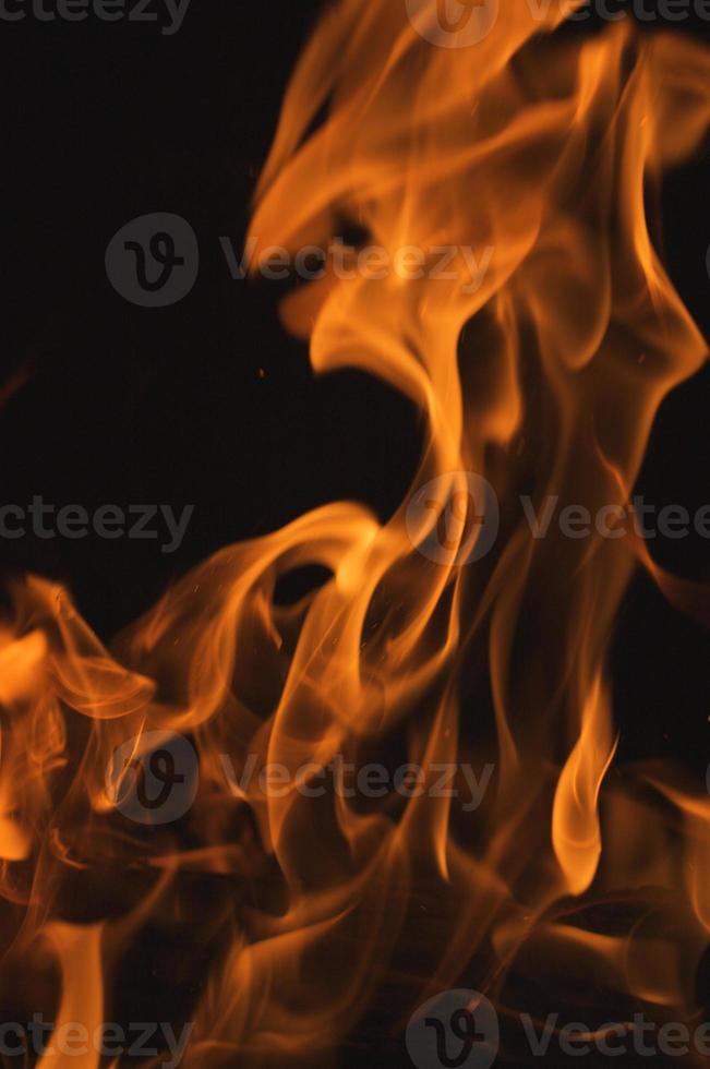 dramatisch brand vlammen foto