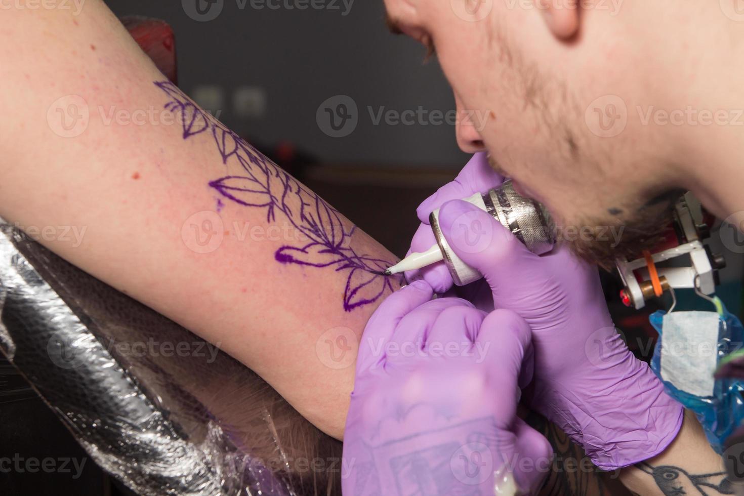 tatoeëren is maken tattoo foto