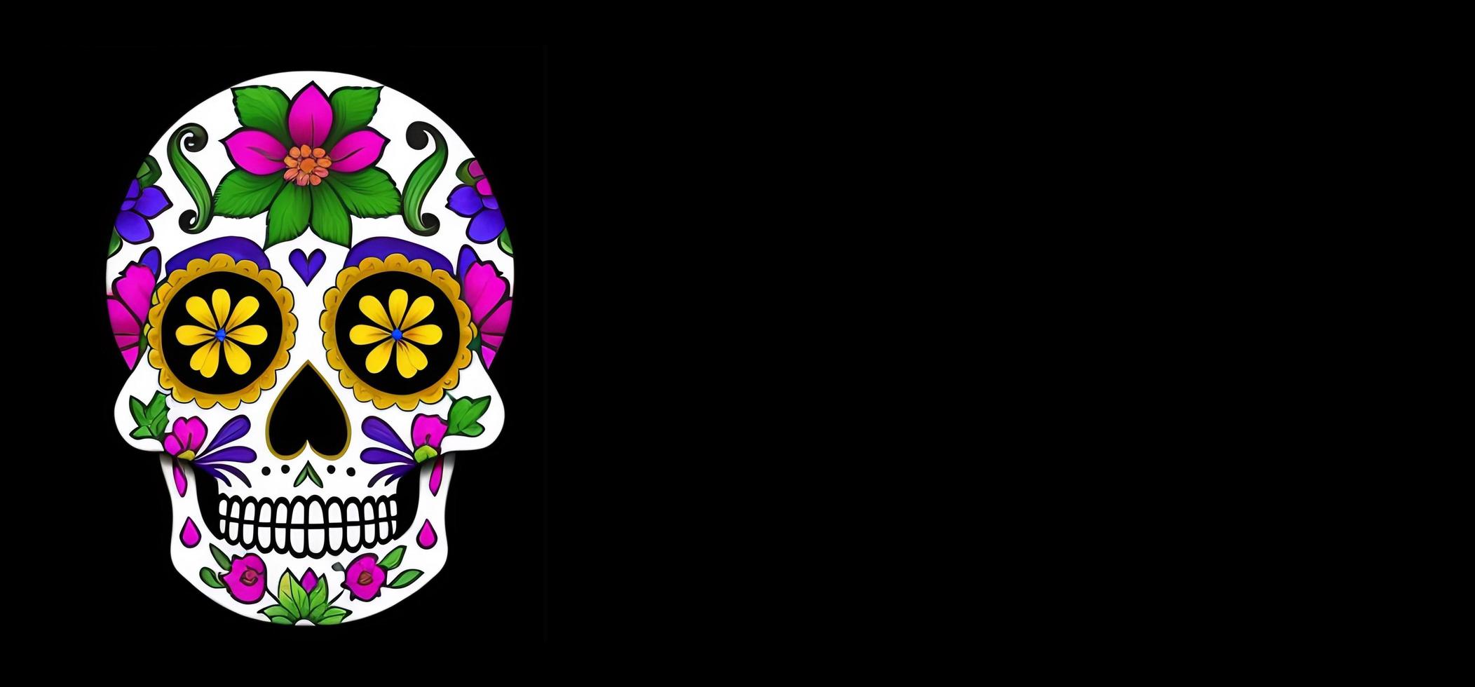 dia de los muertos, traditioneel Mexicaans cultureel festival. doden dag. foto