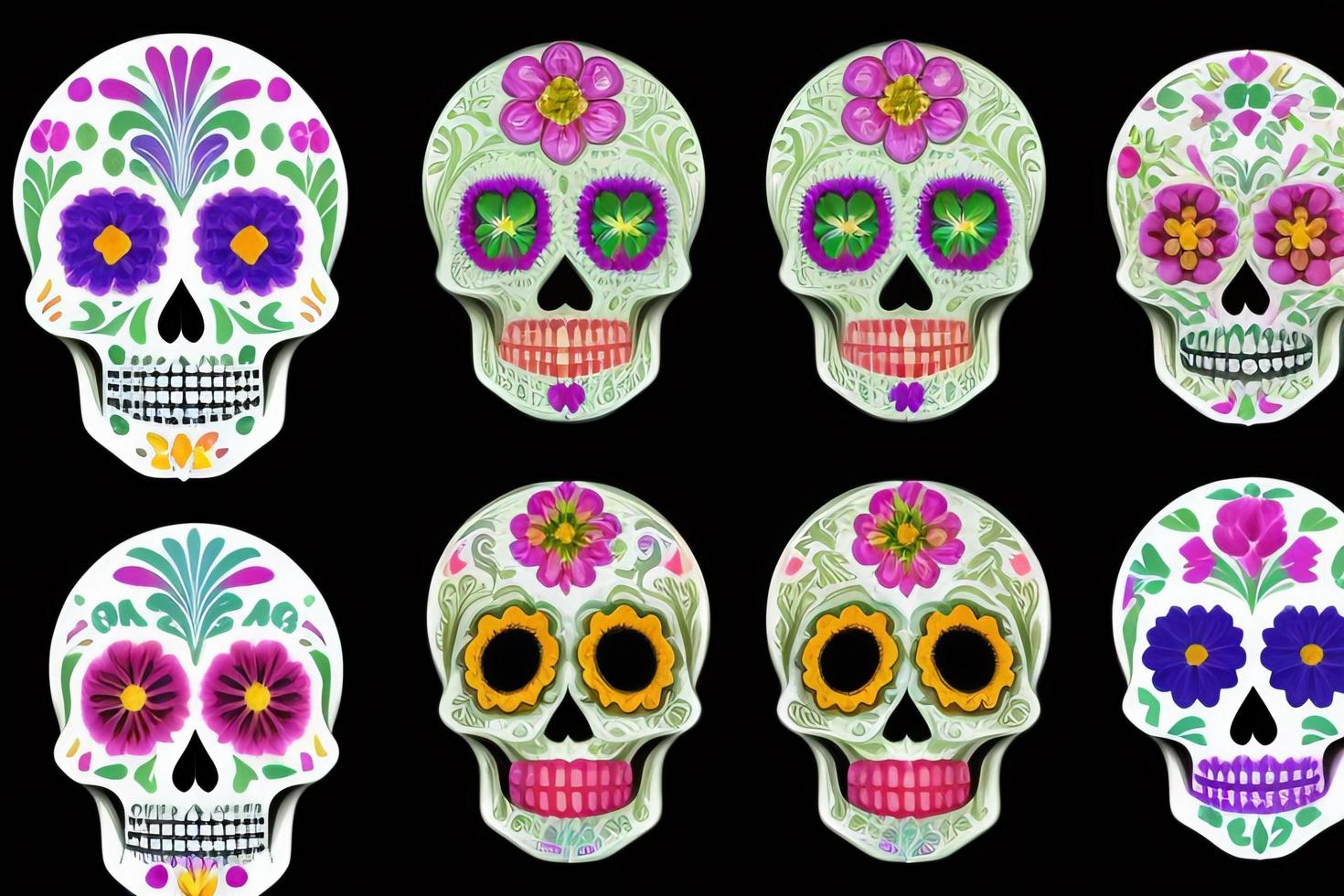 dia de los muertos, traditioneel Mexicaans cultureel festival. doden dag. foto