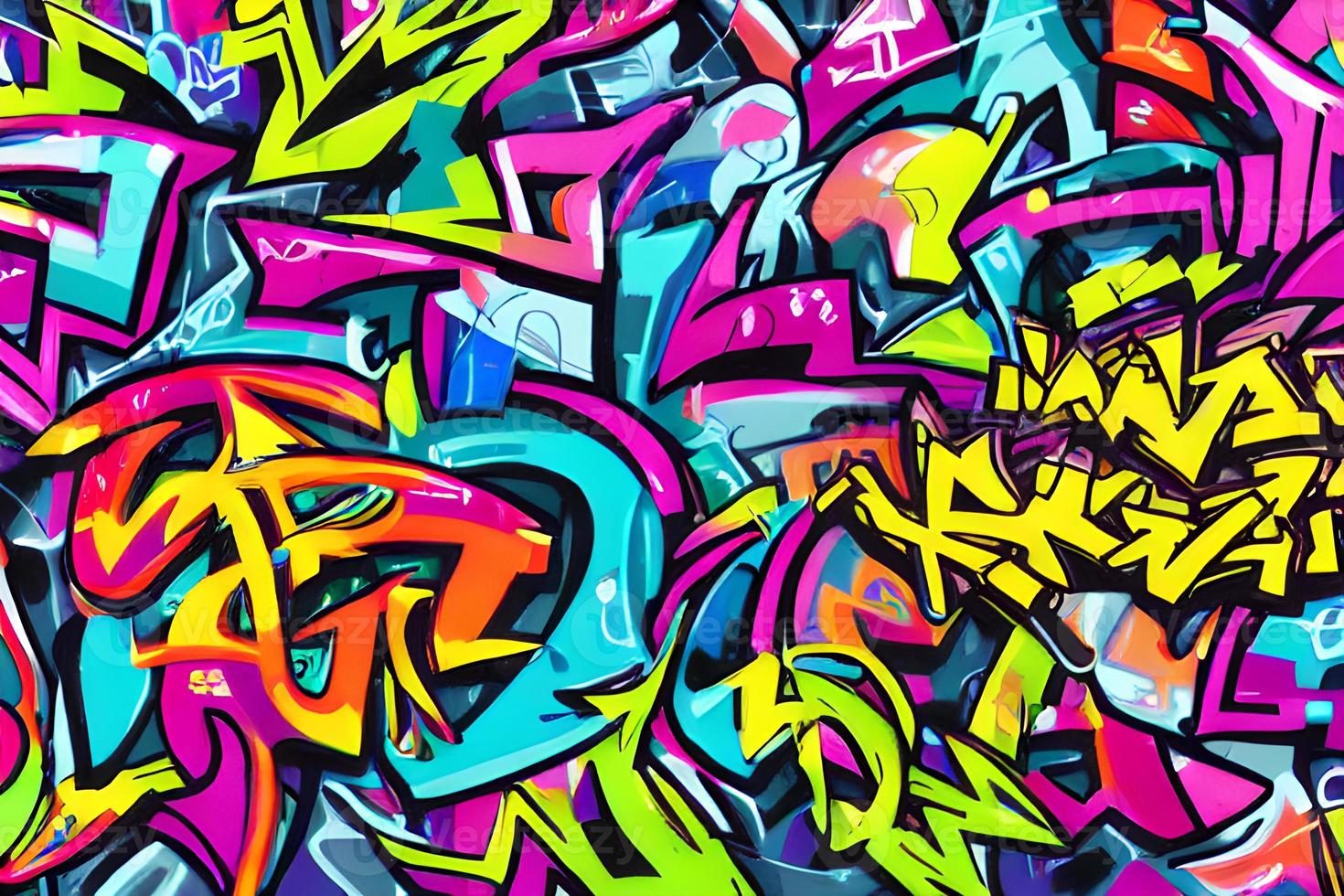 graffiti achtergrond, graffiti kunst, abstract graffiti achtergrond foto